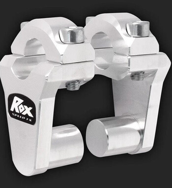 Alzas de manillar ROX de 50mm para manillar de 22mm