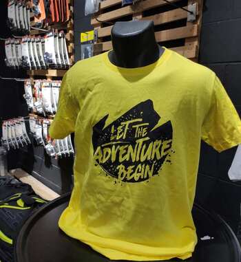 Camiseta de Algodón TwinTrail - Let The Adventure Begin!