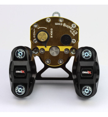 Placa soporte PHDS para soporte ET-Racing de amortiguador de dirección