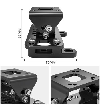 DMD 12mm - Soporte AMPS para barra de 12 mm