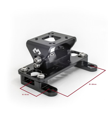 DMD 12mm - Soporte AMPS para barra de 12 mm