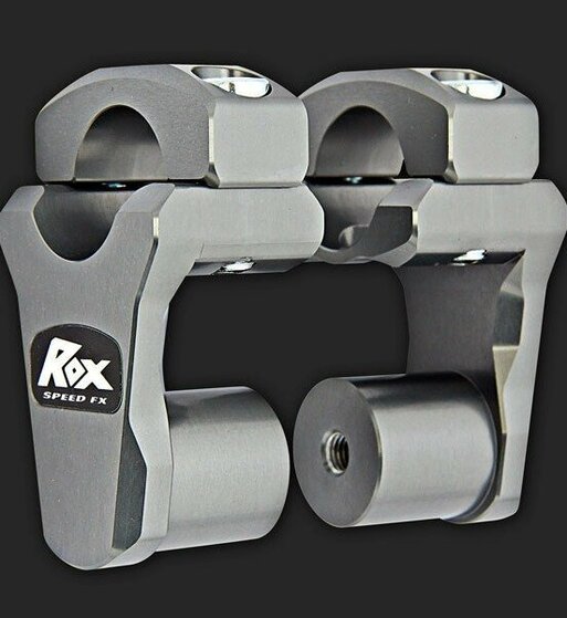 Alzas de manillar ROX de 50mm para manillar de 28mm de diametro