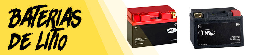 Baterías de Lítio para moto