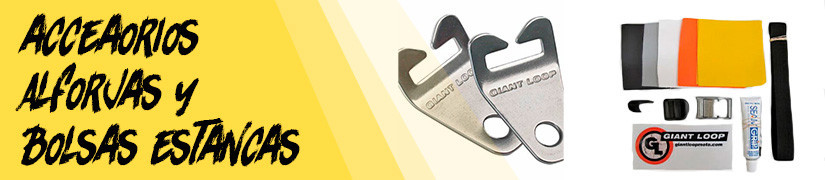Accesorios para alforjas y bolsas estancas